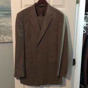 JoS A Banks tan men’s suit 44xl pants 34 x 34